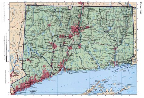 connecticut map with cities|Connecticut Map .
